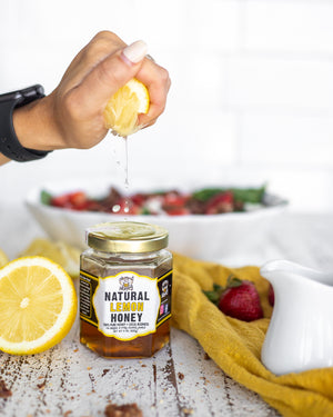 Natural Lemon Flavored Honey