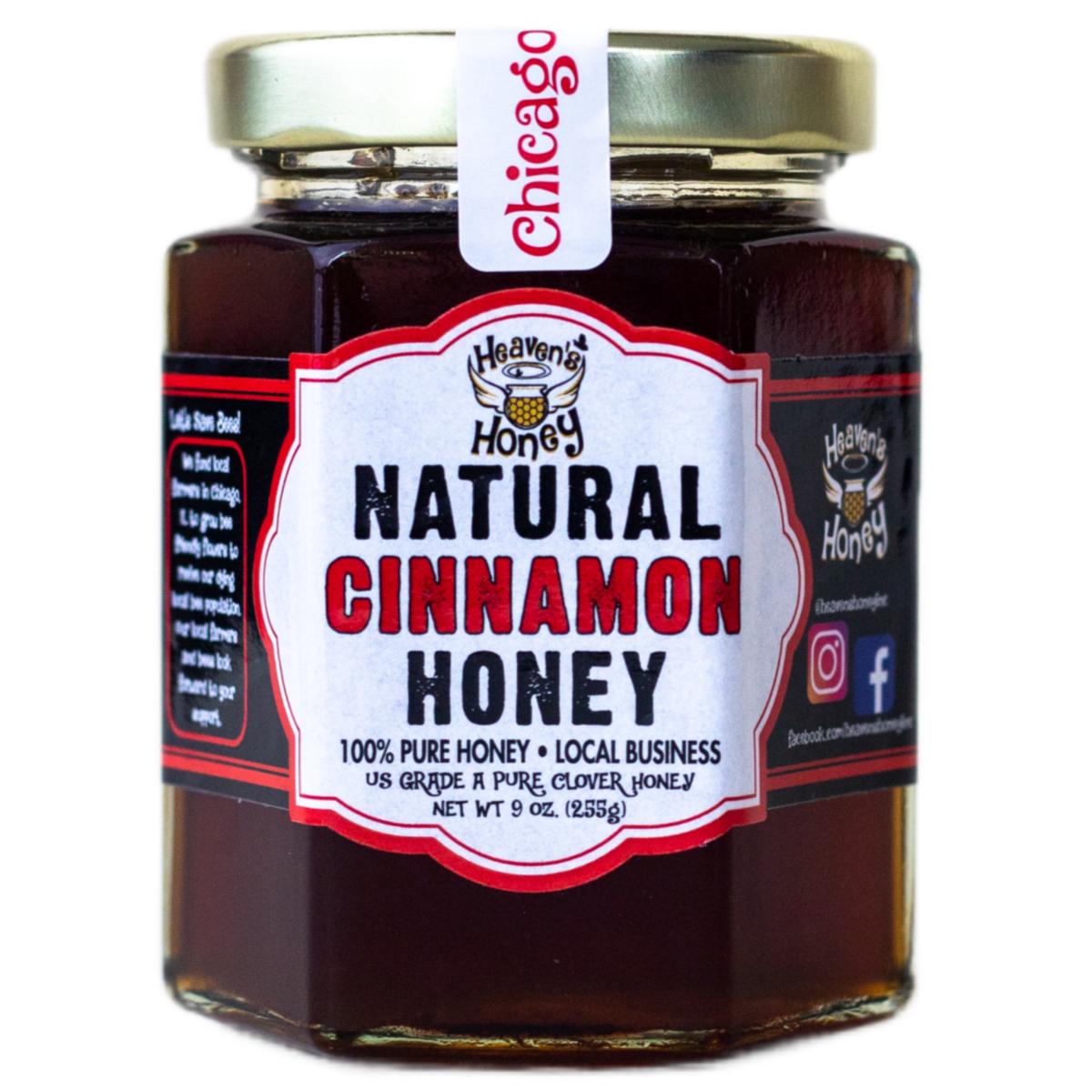 Cinnamon Honey | Raw and Unfiltered Honey – Heaven's Honey Inc. Cinnamon Honey | Raw and Unfiltered Honey – Heaven's Honey Inc.
