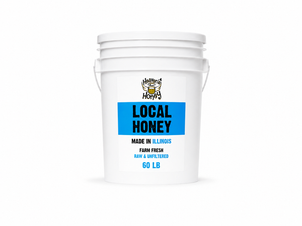 Local Chicago Honey - Raw and Unfiltered 60 lb Bucket