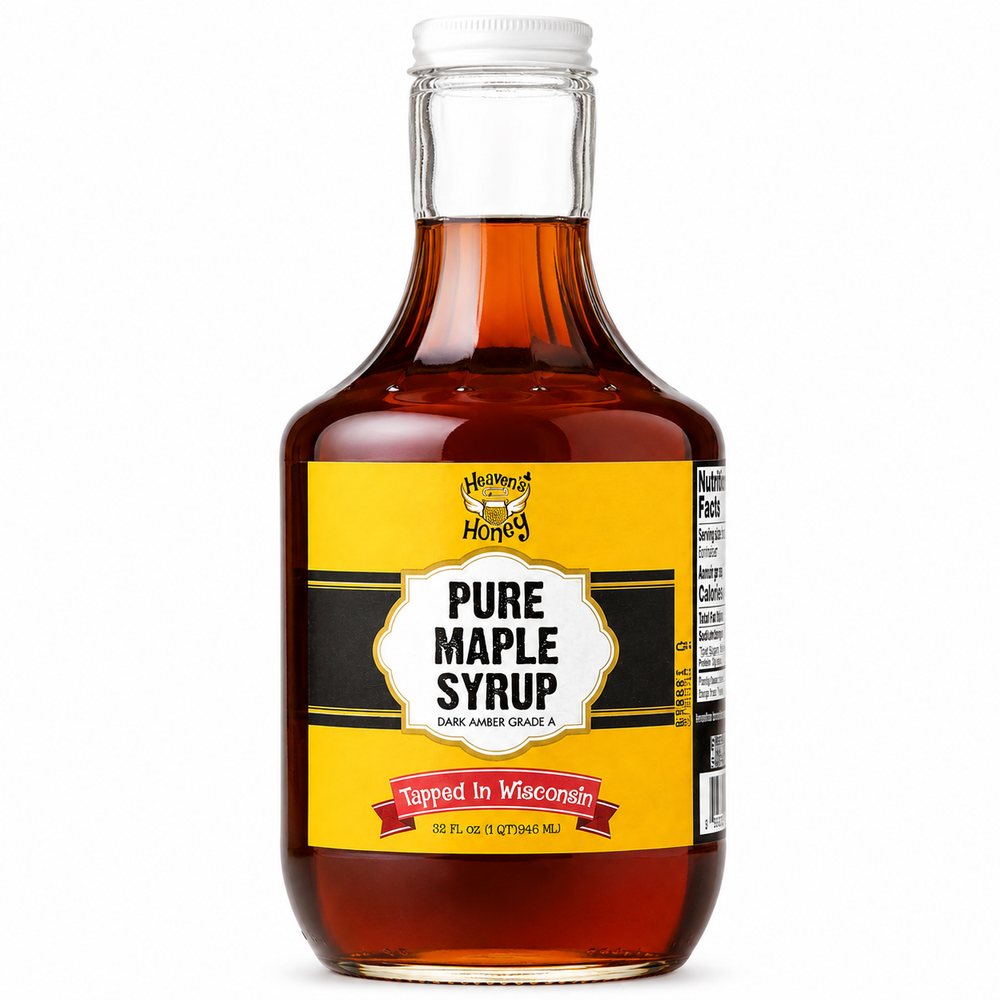 Pure Maple Syrup | Freshly Tapped in Wisconsin – Heaven's Honey Inc.