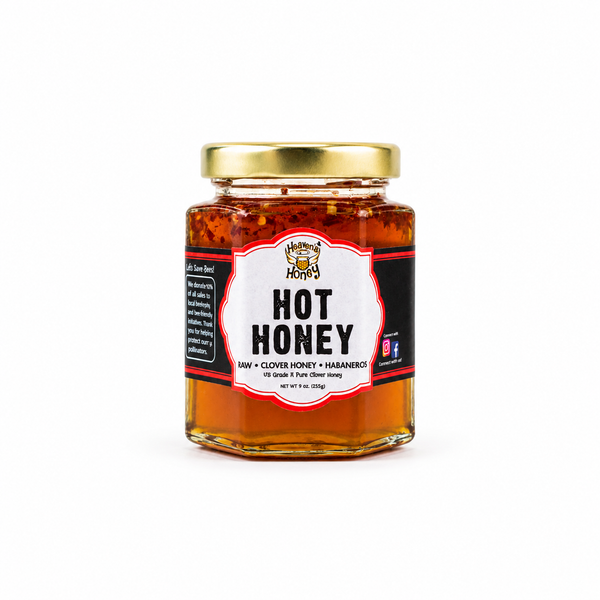 Hot Habanero Raw Honey