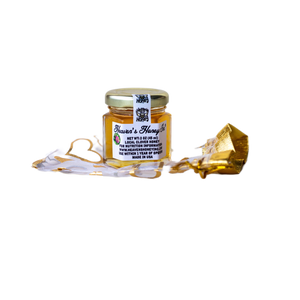 Paquete de muestra de mini tarro de miel