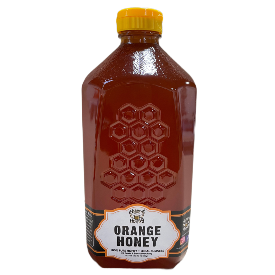 Pure Orange Blossom Raw Honey