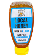 Local Chicago Honey Squeeze Bottle - Raw and Unfiltered