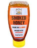 Botella exprimible de miel ahumada Applewood