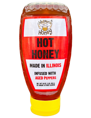 Botella exprimible de miel y habanero caliente