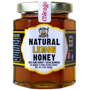 Miel natural con sabor a limón