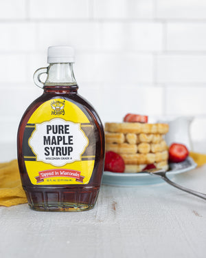 Maple Syrup Pure 12oz- Freshly Tapped Wisconsin